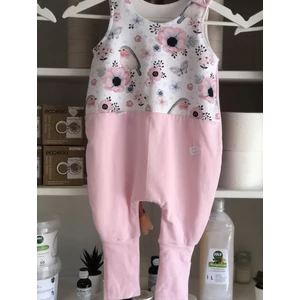 Ivy for Kids átmeneti kamáslis tipegő hálózsák - 80-as  Rózsaszín madaras 