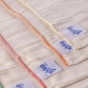 Kikko 100% BIO pamut prefold pelenka több méretben (fehérítetlen) -L