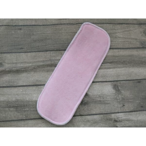 Manóca kender-pamut- zorb nedvszívó betét S-es (10x28 cm) világos rózsaszín Manóca kender-pamut- zorb nedvszívó betét S-es (10x28 cm) világos rózsaszín