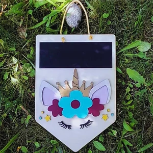 Unikornis Egyedi névre szóló gyerekszoba dekoráció, névtábla Unikornis Egyedi névre szóló gyerekszoba dekoráció, névtábla