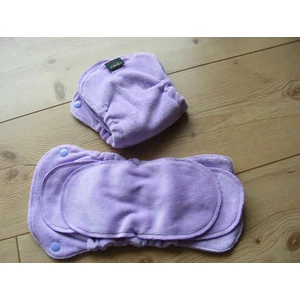 Norka bébiplüss betétrendszer Norka pelenka külsőhöz (lila) - újszülött méret Norka bébiplüss betétrendszer Norka pelenka külsőhöz (lila) - újszülött méret