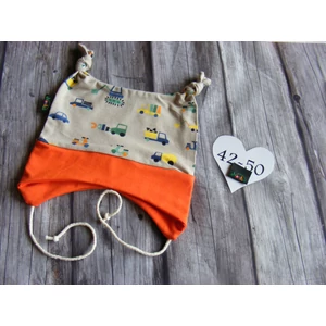 NORKA pamutjersy sapka (42-50 méret)  járműves