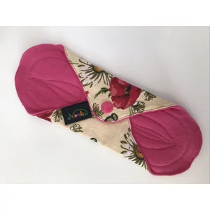 Norka női mosható betét – tisztasági 20 cm-es PUL nélküli  (pipacsos) Norka női mosható betét – tisztasági 20 cm-es PUL nélküli  (pipacsos)