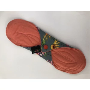 Norka normál méretű női  mosható betét 24 cm-es (szürke virágos)