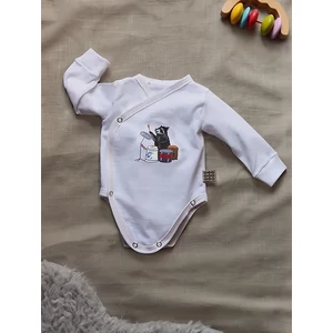 ZipZapGo Kukabandás babával együtt növő rövid ujjas body (56-68 méret) ZipZapGo Kukabandás babával együtt növő rövid ujjas body (56-68 méret)