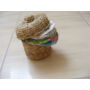 Kép 2/2 - NORKA virágos mosható arctisztító/sminklemosó korong/intimkehely alátét  szett zsákban (mikroszálas polár) 10 darab