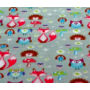 Kép 2/2 - BlessYou 100% pamut textil zsebkendő gyerekeknek (erdei állatok )